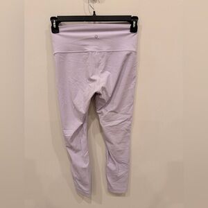 Lululemon Align High-Rise Leggings Size 8 Lavender Lilac Purple Nulu‎ Yoga Pants